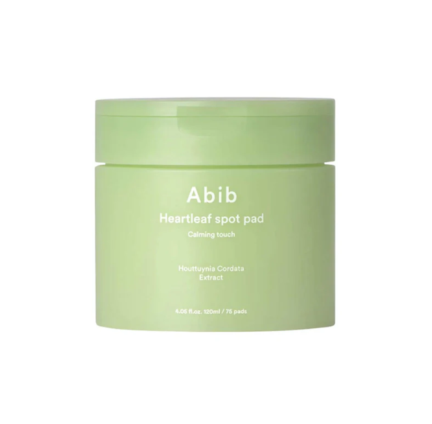 Abib - Heartleaf Spot Pad Calming Touch - Dischetti lenitivi per il viso - 150 ml/80 pezzi