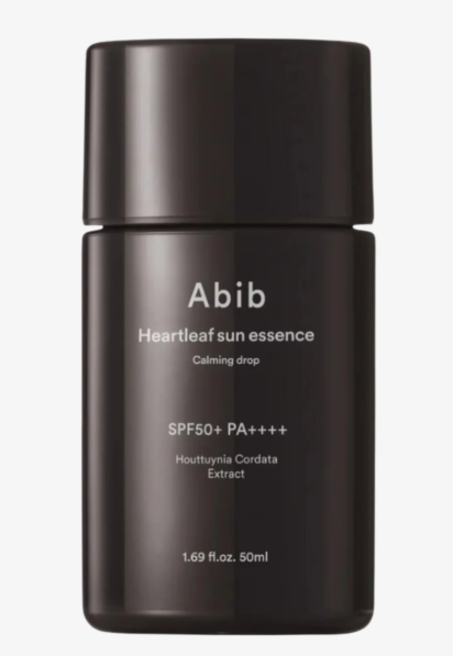 Abib - Heartleaf Sun Essence Calming Drop - Essenza solare lenitiva con Heartleaf SPF50 PA++++ - 50 ml