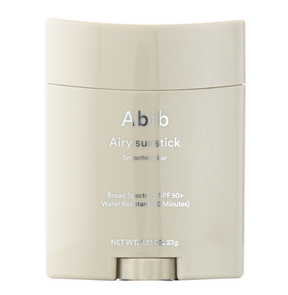 Abib - Airy Sunstick Smoothing Bar - Stick di crema filtrante - 23 g